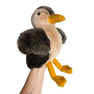 Folkmanis Mallard Duckling Hand Puppet Plush Toy 10"